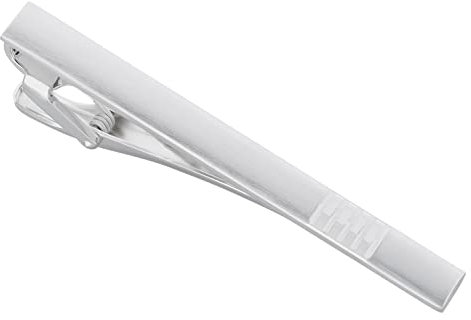 Grom Krawattenklammer/Krawattennadel gravierbar 925er Sterling Silber