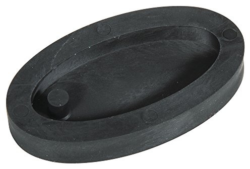 RAYHER Schmuckbeton-Gießform: Anhänger Oval lang, 1,7 x 3,9cm, Thermoplastisches Elastomere, Schwarz, 11,5 x 8 x 0,8 cm