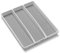 madesmart 29100 Classic Utensil Tray, White, Plastic, PremiumWhite