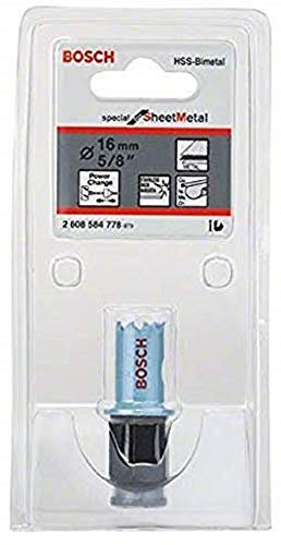 Sheet Metal holesaw 16 mm, 5/8