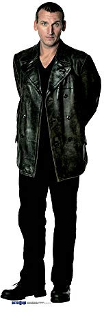 Star Cutouts SC322 Doctor Who Ninth Doctor Christopher Eccleston Lifesize Cardboard Cutout – Revival Era Doctor Display for Whovians & Collectors