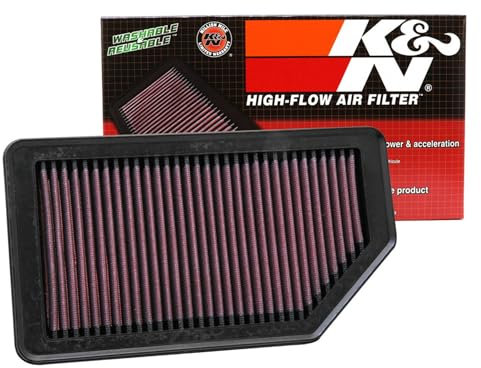 K&N 33-2472 Filtri Aria Sostitutivi Auto, Lavabile e Riutilizzabile
