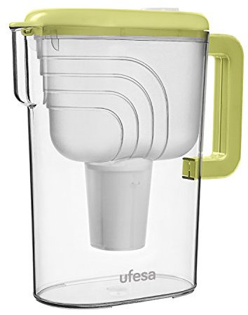 Ufesa JA3000 Jarra de Agua filtrante, Verde, Centimeters