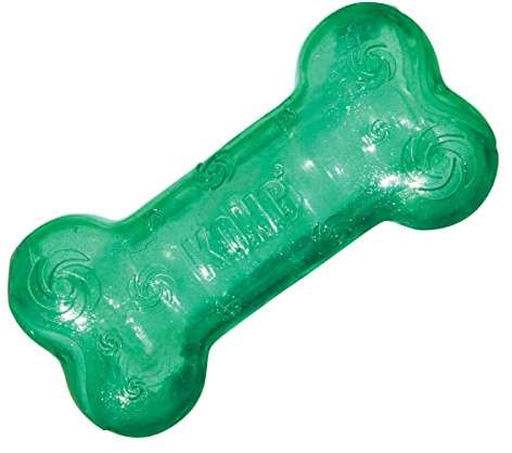 KONG Squeezz Crackle Bone, Large(colors may vary)