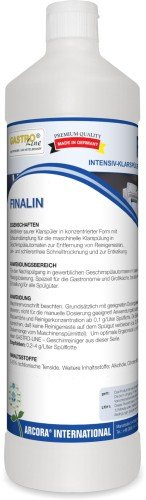 ARCORA | FINALIN | KLARSPÜLER FÜR SPÜLMASCHINEN | 1 LITER
