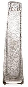 schmale/schlanke Glasvase Dutz SOLIFLEUR D5,5 H21 transparent/Bubbles Gla...