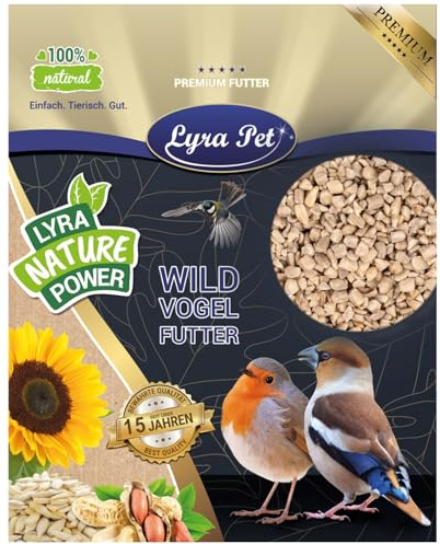 20 kg Lyra Pet® Sonnenblumenkerne geschält Bruch