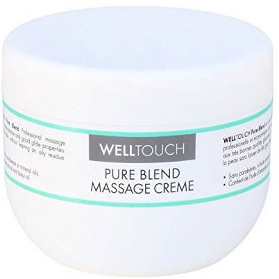 WellTouch Pure Blend Massage Creme, 300 ml Tiegel, Profi-Massagecreme für die Massagepraxis, Physiotherapie, Spa & Wellness-Institut