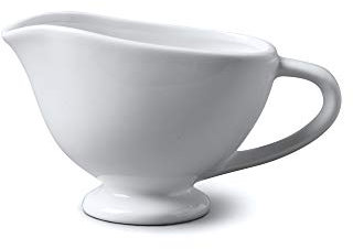 Lot de 2 mini saucières traditionnelles en porcelaine WM Bartleet & Sons 1750 TSET30 Wm Bartleet & Sons, blanc, 148ml