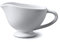 WM Bartleet & Sons - 1750 TSET30 - Juego de 2 salseras tradicionales, de porcelana, tamaño pequeño, Blanco, 148ml