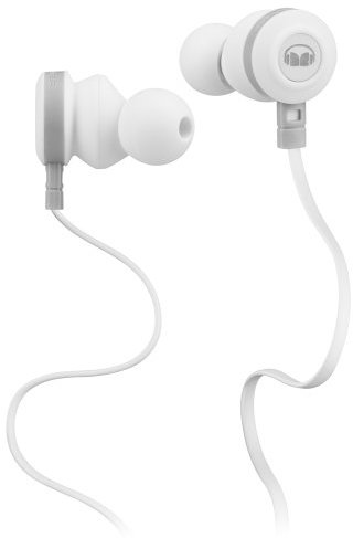 Monster ClarityMobile (TM) - Auricolari in-ear ad alte prestazioni, con cavo, ControlTalk universali, colore: Bianco