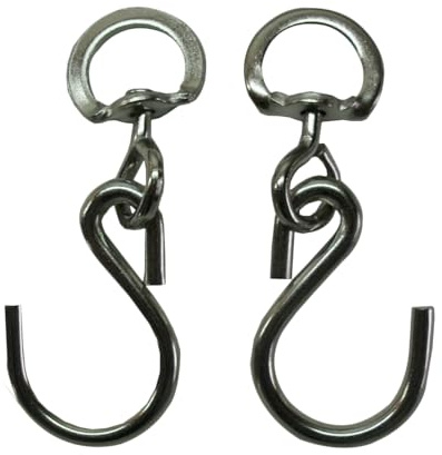 Supagarden Swivel Hooks Pack 2 Encourages Even Growth Strong Sturdy Metal