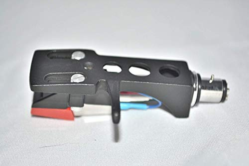 Black Turntable Headshell Mount with cartridge for Numark TT1625, TT1520, TT100, TTi, TT1, TT2, TTX1, TTX usb, TT1600, TT1610, TT1910 Turntables