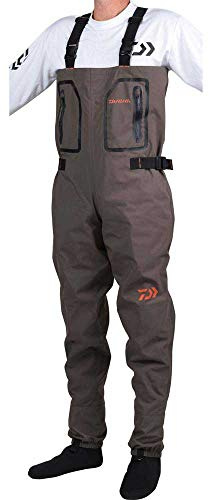 Daiwa Waders Respirant 4 Couches L - 42-43 - Marron - WDRL