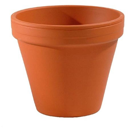 Shophaus24 10 Stück kleine Natur Tontöpfe Höhe 6cm.