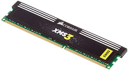 Corsair CMX8GX3M1A1333C9 XMS3 Memoria per Desktop a Elevate Prestazioni da 8 GB (1x8 GB), DDR3, 1333 MHz, CL9