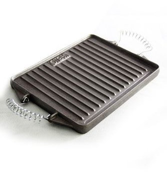 'Vaello' Grillplatte 27 x 21cm - Gußeisen massiv - Plancha