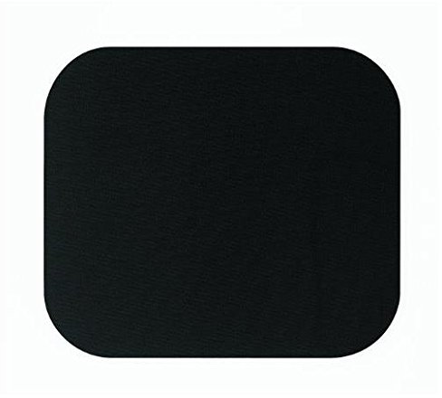 Fellowes 3 Stück Mauspad Medium 23 x 21 cm aus Polyester schwarz