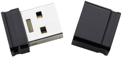 Intenso Micro Line - Chiavetta USB da 8 GB - USB 2.0, Nero