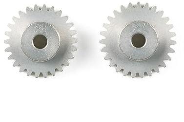 Tamiya 300054228 - FF-03 Motorritzel 26/27Z Modul 0.6, Flour