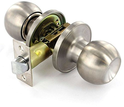 Satin Stainless Steel Door Knob Set - Passage