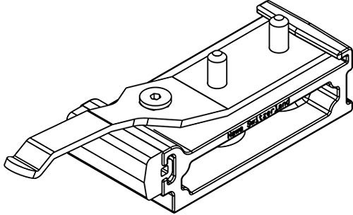 Schienenpuffer HAWA-Junior 120 mit einstellbarer Rückhaltefeder