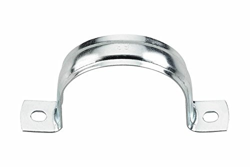 Index Fixing Systems ABPU025 Befestigungsschelle Verzinkt mit Zwei Befestigungslöcher, 25 mm (50 Stück)