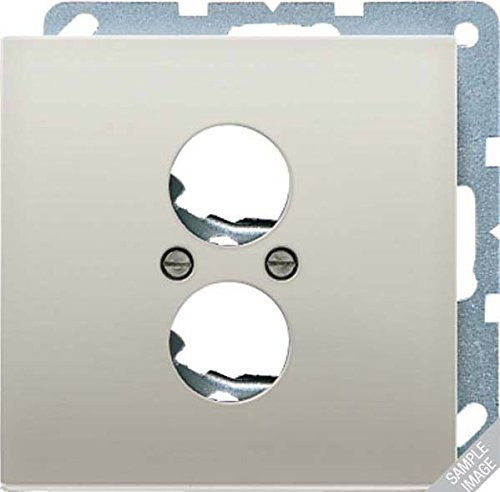 Jung LS990 – Platte 2 Antennen BNC High-End Lautsprecher Dark Aluminium lackiert