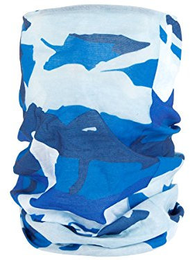 Alsino Multifunktionstuch Schlauchtuch Halstuch Multischal Multiscarf, Variante wählen:MF-151 blau weiß