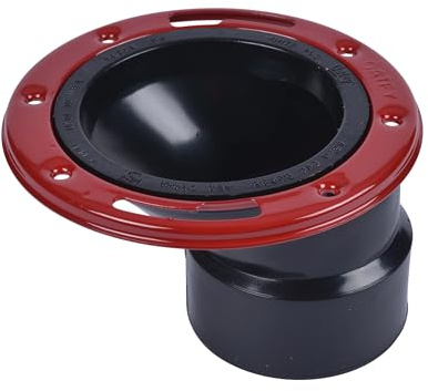 Oatey 43500 ABS versetzt Flansch mit Metall Ring, 3 Zoll oder 4-Zoll