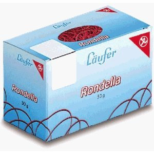 Läufer Rondella Rubber Bands 50g Box 80x2 mm/50 mm Ø red