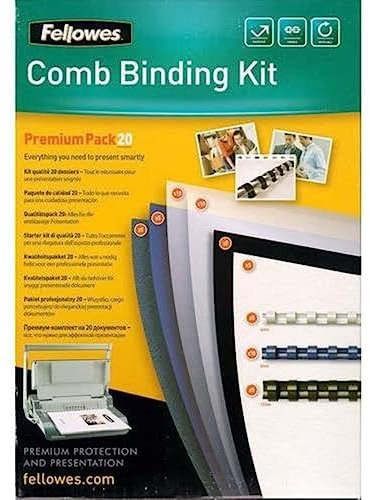 Fellowes 5371801 Kit de consommables pour 20 reliures plastique