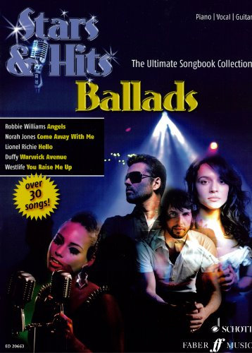 STARS & HITS The Ultimate Songbook Collection BALLADS inkl. praktischer Notenklammer - über 30 absolute Superhits von ROBBIE WILLIAMS , NORAH JONES , LIONEL RICHIE , WESTLIFE u.v.a.m. arrangiert für Klavier, Gesang und Gitarre zum sensationellen SUPERPREIS (Taschenbuch) (Noten/Sheetmusic)
