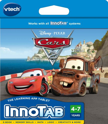 VTech Innotab Learning Cartridge Disney Pixar Cars 2