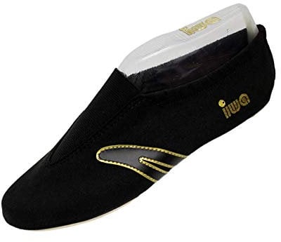 IWA-Gymnastikschuhe IWA 507 Art Sneakers Made in Germany, Jungen Herren Damen, Schwarz, 39 EU