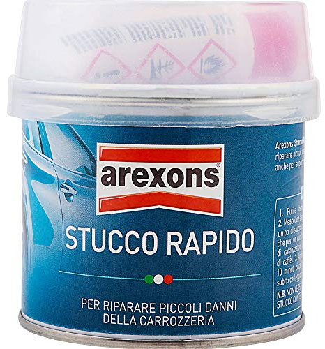 Arexons - Masilla rápida para metales, 200 g