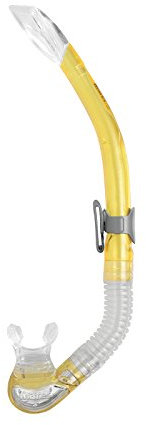 Mares Bay Schnorchel, Yellow, One Size