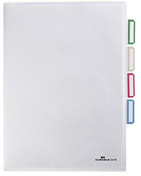 Durable Organisationshülle, Beutel mit 5 Stück, transparent, 231619