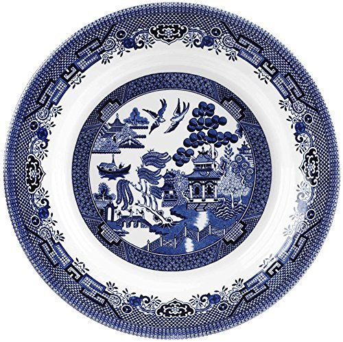Blue Willow Pasta Plate
