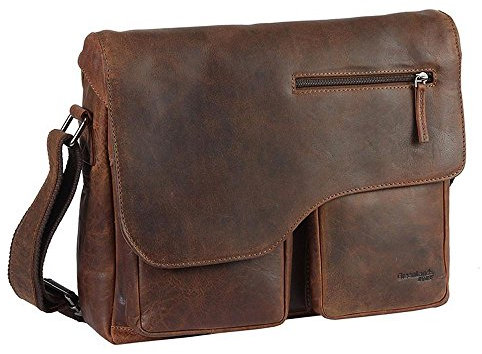 Greenland Nature Montana Umhängetasche II Leder 35 cm