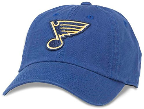 American Needle Blaue Linie, Baseballmütze mit Verstellbarer Schnalle, Unisex, NHL National Hockey League Team, St. Louis Blues (Royal), Einheitsgröße