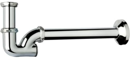 TEA 370-T24-2234 Sifone Alta qualità a U in Ottone 1 x 26mm, Multicolore