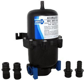 Leadoff JABSCO .65L Mini Accumulator Tank with INTERNAL Bladder