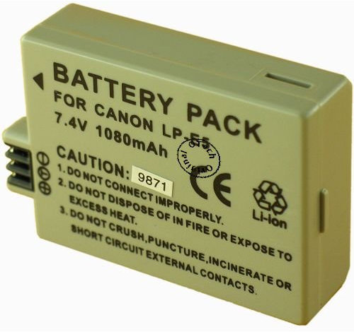 Batterien Akkus/akku kompatibel für Canon EOS-450D