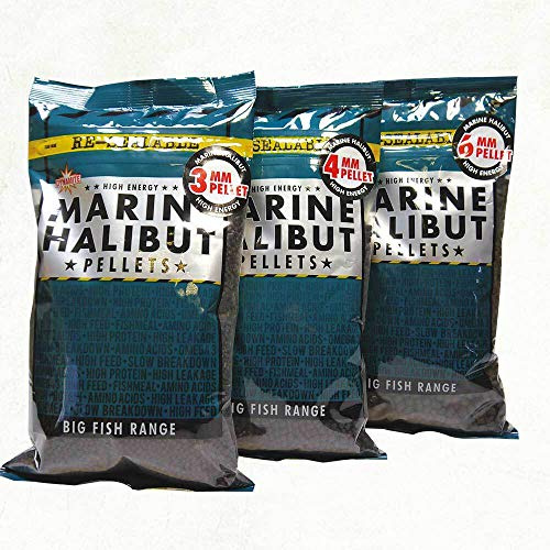Dynamite Marine Halibut Pellets 10mm 1kg Fishing Carp Bait, One Size