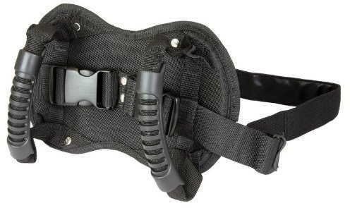 BIKE IT Motorcycle Pillion Buddy Heavy Duty Pillion Grips Rider Waist Belt Grab Handles