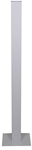 Burg Wächter Briefkasten-Ständer, Aluminium, Europa EST 1 W, Weiß