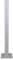 Burg Wächter 1 W Burg Wachter STAeNDER BK EST 1W Letterbox Stand Aluminium White