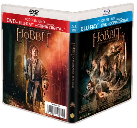 El Hobbit: La Desolación De Smaug (Dvd + Bd + Copia Digital) [Blu-Ray] [Blu-R