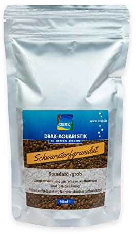 DRAK-Aquaristik Schwarztorfgranulat Standard 0,5 Liter
